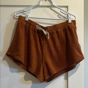 Outerknown Terry Drawstring Athletic Shorts
